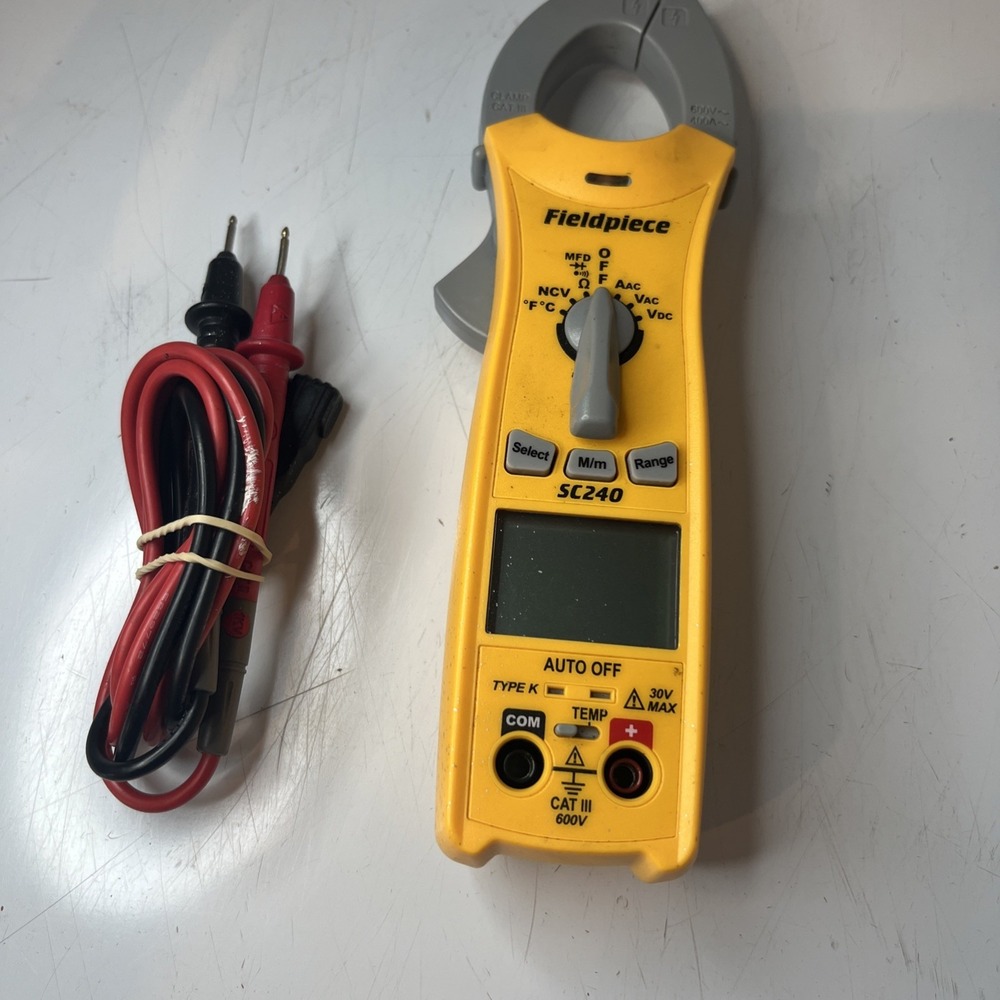 Fieldpiece SC240 True RMS Clamp Meter - Picture 2 of 9